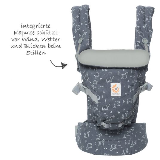 Ergobaby Baby carrier Adapt with lordosis support - Trunks Up