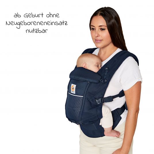 Ergobaby Baby Carrier Adapt Soft Flex Mesh - Midnight Blue