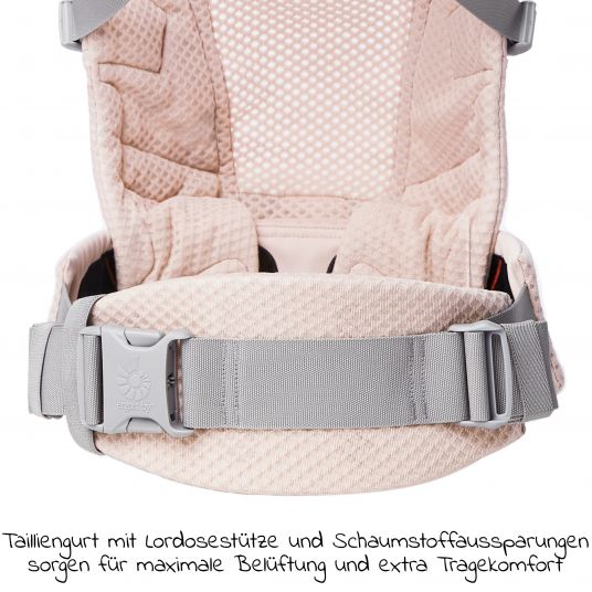 Ergobaby Babytrage Adapt Soft Flex Mesh - Pink Quarz