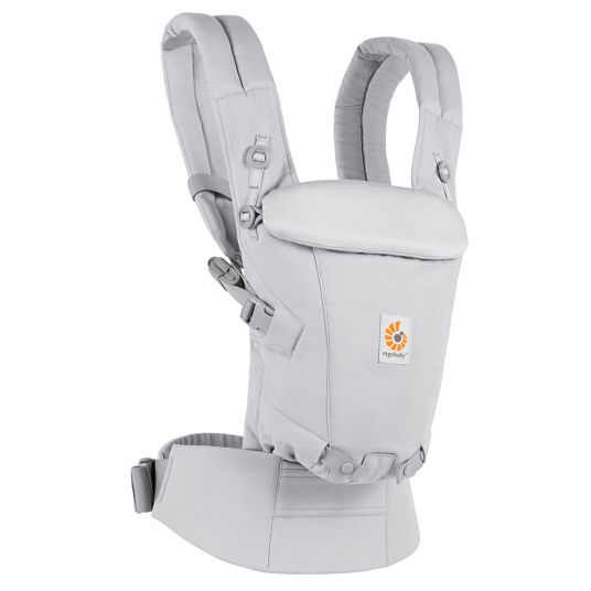 Ergobaby Baby Carrier Adapt Soft Touch Cotton - Pearl Grey