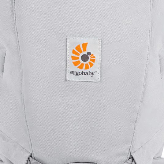 Ergobaby Baby Carrier Adapt Soft Touch Cotton - Pearl Grey