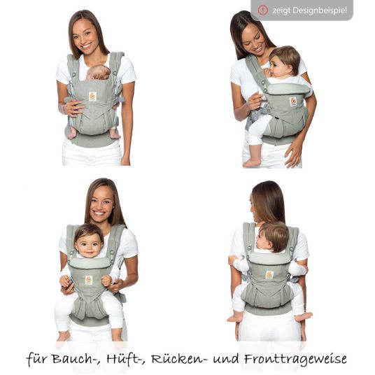 Ergobaby 360° Omni Cool Air Mesh baby carrier for 4 carrying positions - Midnight Blue