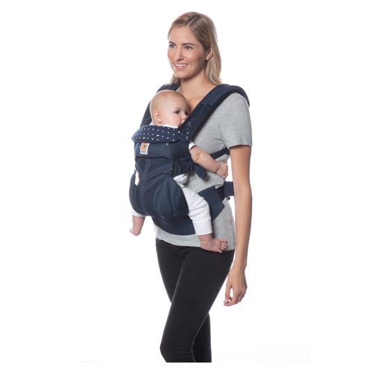 Ergobaby Baby carrier Omni 360 Cool Air Mesh with 4 carrying positions with lordosis support - Star Struck