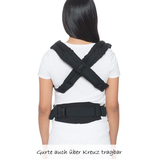 Ergobaby 360° Omni baby carrier for 4 carrying positions with lordosis support - Downtwon