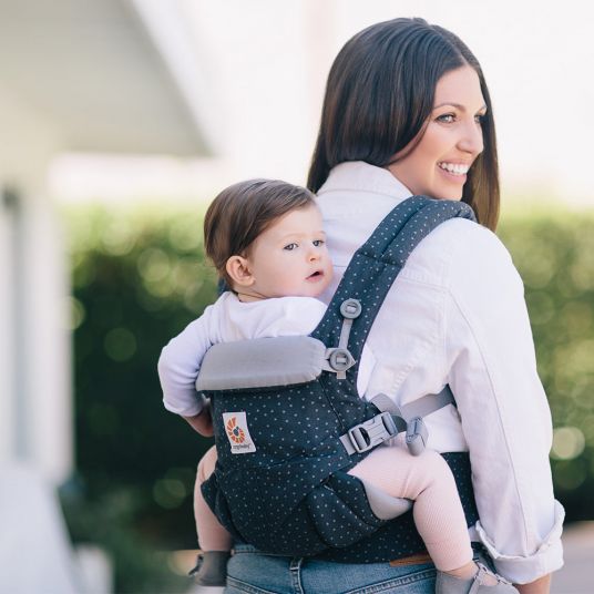 Ergobaby 360° Omni baby carrier for 4 carrying positions with lumbar support - Starry Sky