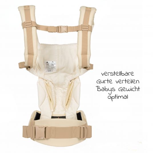 Ergobaby Babytrage Omni 360 für 4 Tragepositionen - Natural Weave