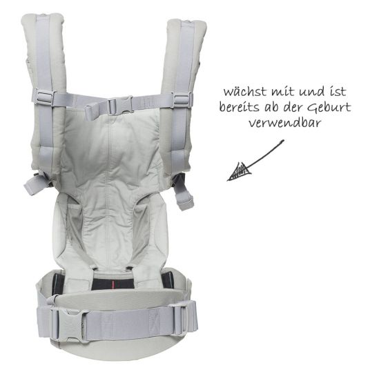 Ergobaby 360° Omni baby carrier for 4 carrying positions - Pearl Grey