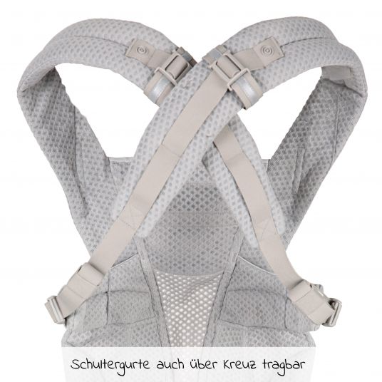 Ergobaby Baby carrier Omni Breeze Soft Flex - Pearl Grey