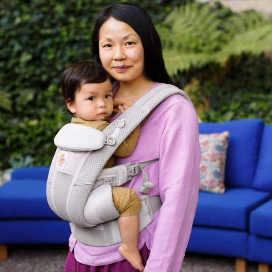 Ergobaby Baby carrier Omni Breeze Soft Flex - Pearl Grey
