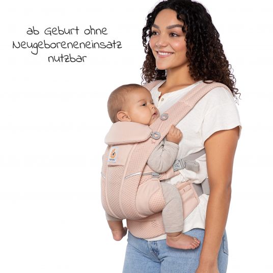Ergobaby Baby Carrier Omni Breeze Soft Flex - Pink Quartz