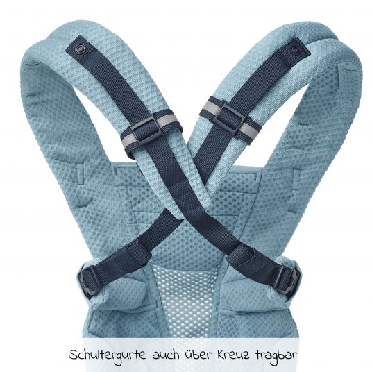 Ergobaby Baby Carrier Omni Breeze Soft Flex - Slate Blue