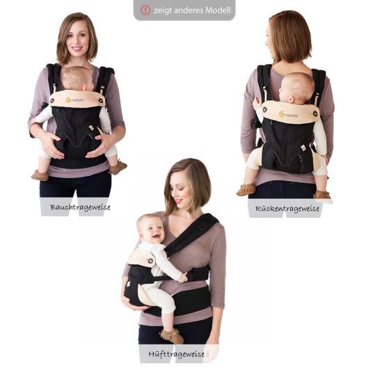 Ergobaby Baby carrier Original with lordosis support - Pearl Grey
