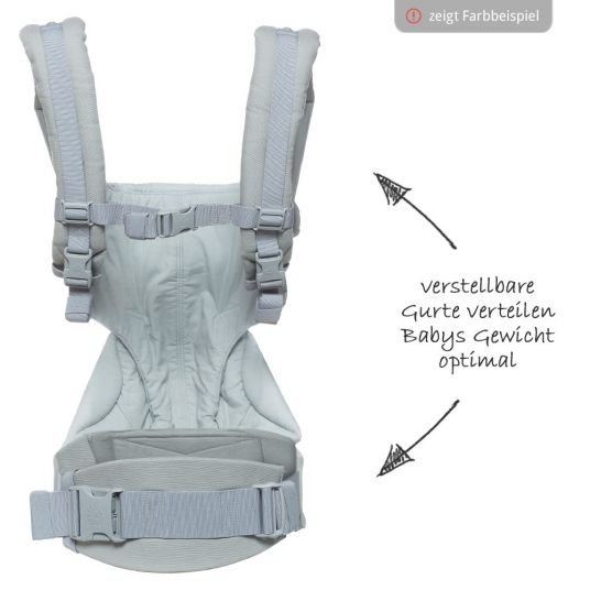 Ergobaby Baby carrier set 360° package from birth - Dewy Grey