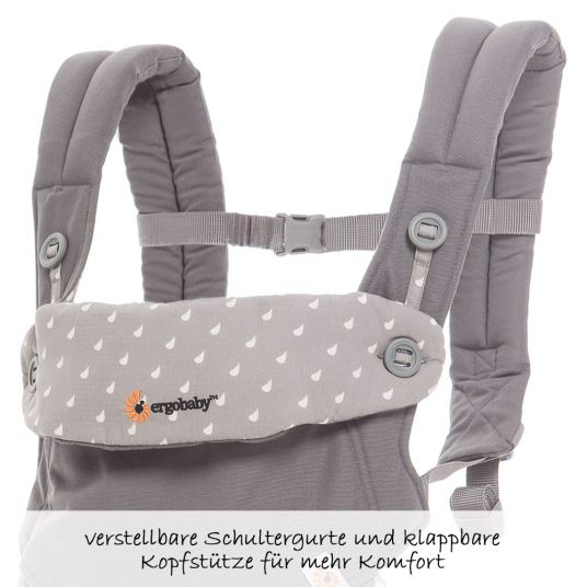 Ergobaby Baby carrier set 360° package from birth - Dewy Grey