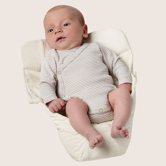 Ergobaby Neugeborenen-Einsatz Easy Snug für Babytrage Original und 360° - Natural