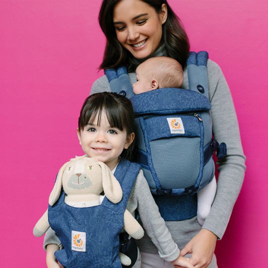 Ergobaby Doll carrier - Blue Blooms