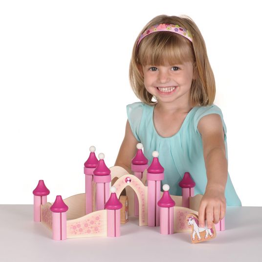 Erzi Fairy tale castle incl. 2 play figures