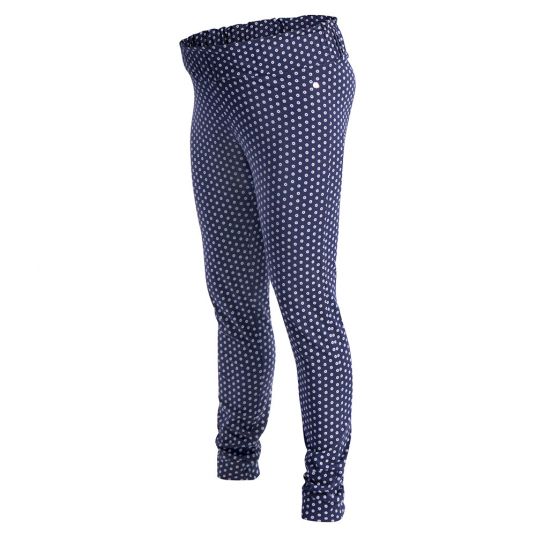 Esprit Lounge pants - floral dark blue - size S
