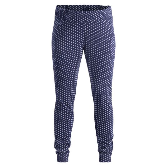 Esprit Lounge pants - floral dark blue - size S