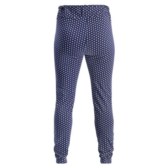 Esprit Pantaloni da salotto - Floreale blu scuro - Taglia S