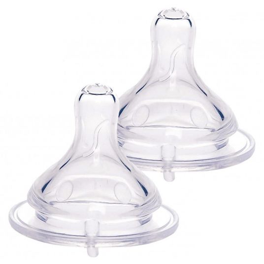 Everyday Baby Teat 2 Pack - Silicone Size Variable+