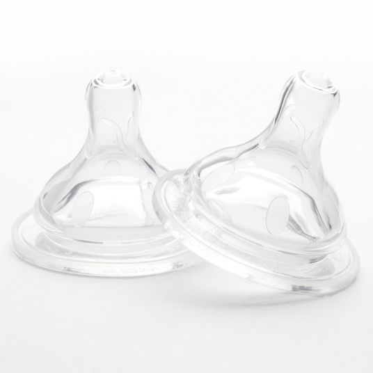 Everyday Baby Teat 2 Pack - Silicone Size Variable+