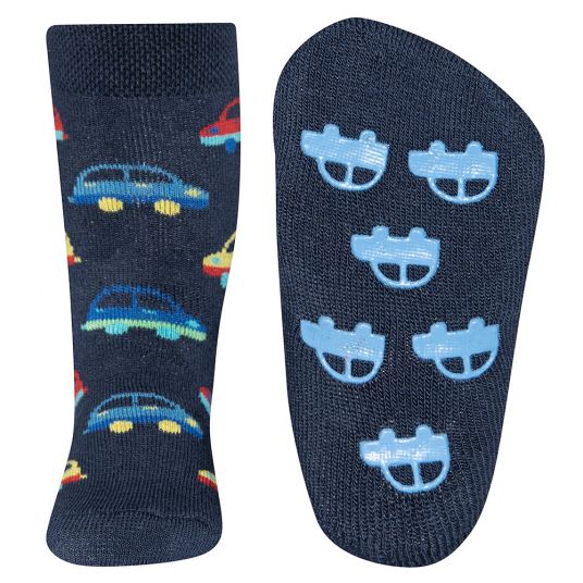 Ewers ABS Socks Car - Dark Blue - Size 18/19