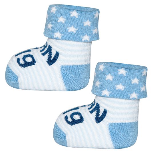 Ewers First socks Born in 2019 - Blue - Size 0 - 4 months