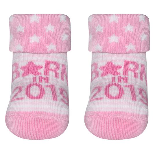 Ewers First socks Born in 2019 - Pink - Size 0 - 4 months