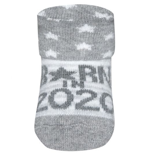 Ewers Born in 2020 First Socks - Grigio - Taglia 0 - 4 mesi