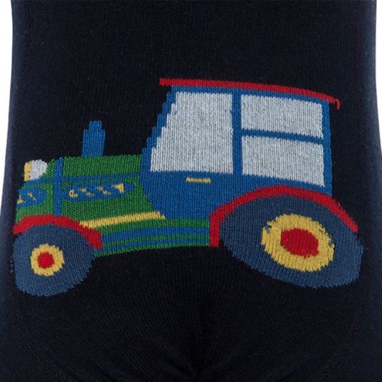 Ewers Crawling tights tractor - Navy - size 74