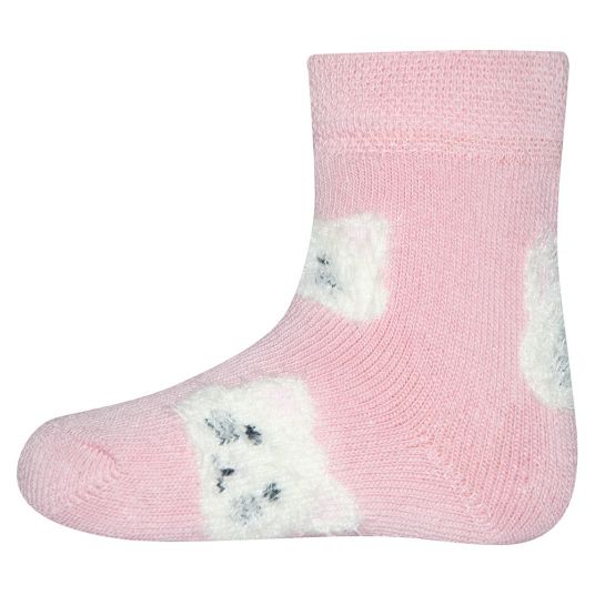 Ewers Socks cats - Pink - Size 16-17