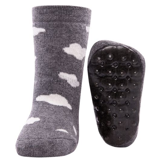Ewers Socks Stoppi - Cloud Gray - Size 19/20