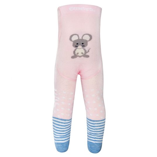 Ewers Tights Mouse - Pink Blue - Size 74
