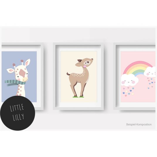 Fabeltal Children room picture Little Lilly - A4