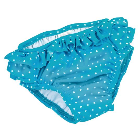 Fashy Swim diaper pants - heart blue - size 62/68