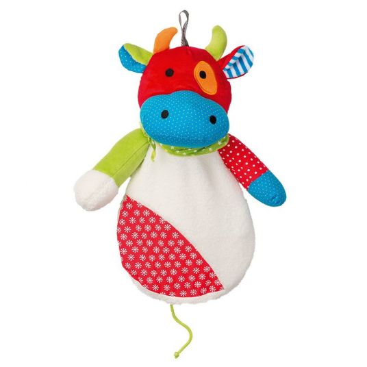 Fashy Cuddly toy with hot water bottle 0.8 L - cow Lotte