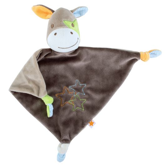 Fashy Snuggle cloth with bell - donkey
