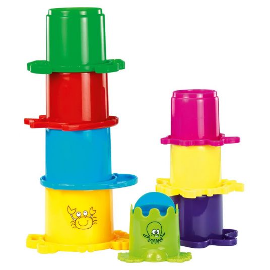 Fashy Game cups 8 pack stackable