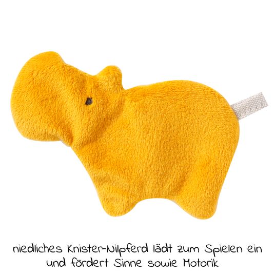 Fehn 3D Activity-Decke Schaf - Baby Love + GRATIS Schlafanzug & Knistertier NATUR aus Bio-Baumwolle