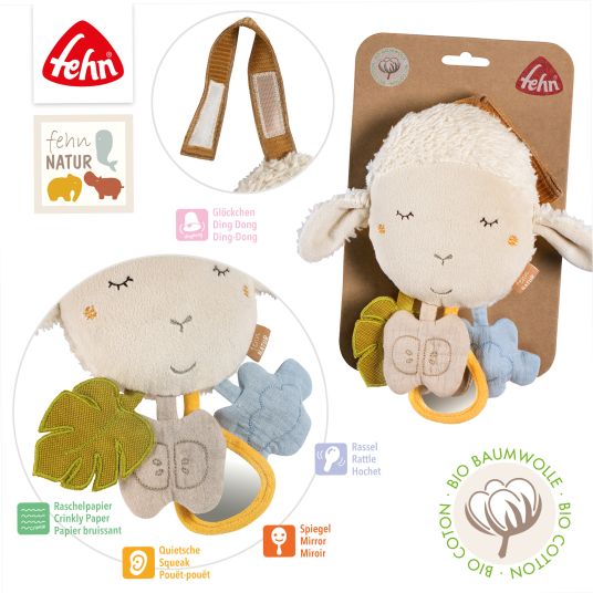 Fehn Activity toy to hang up - sheep