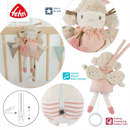 Fehn Mini music box fairy 23 cm - feehnland