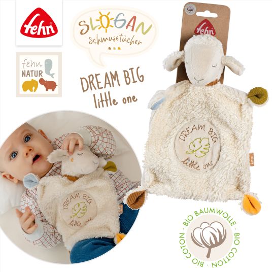 Fehn Dream Big cuddle cloth - sheep