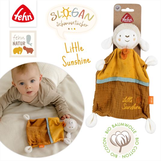 Fehn Sunshine cuddle cloth - sheep