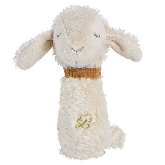 Fehn Stick rattle 15 cm - sheep