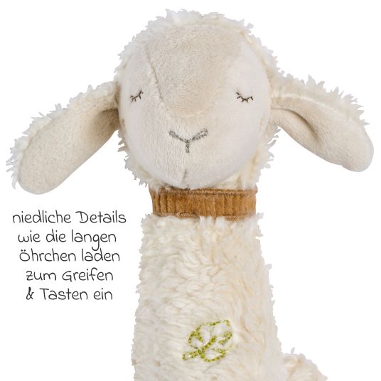 Fehn Stick rattle 15 cm - sheep