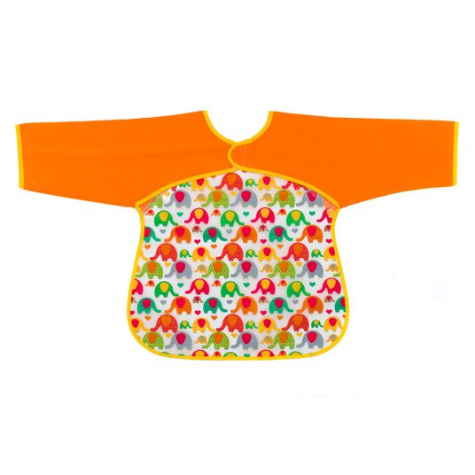 Fillikid Bavaglino Sleeve Foil 2 Pack - Elefanti - Arancione