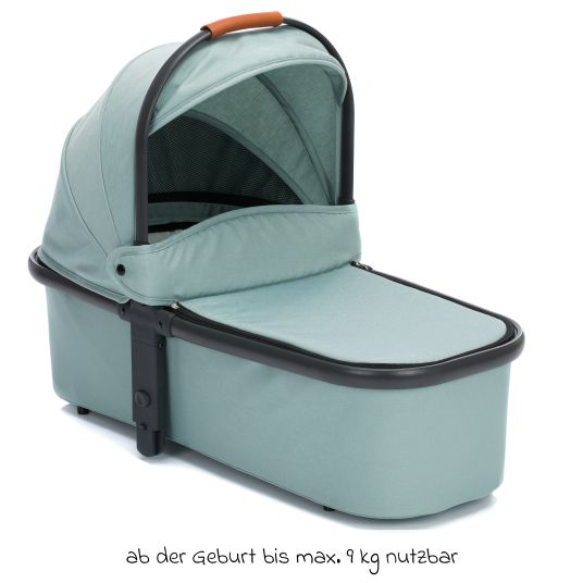 Fillikid Babywanne für Jogger Run - Salbei Melange