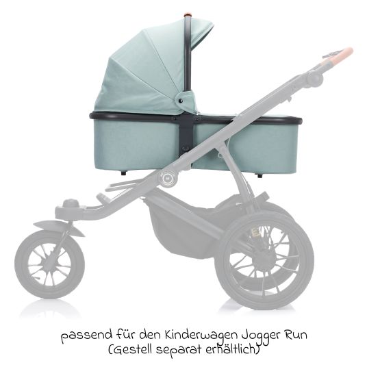 Fillikid Babywanne für Jogger Run - Salbei Melange