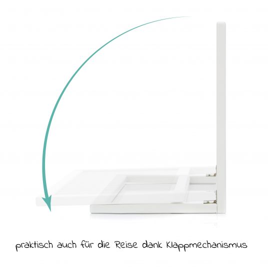 Fillikid Bettgitter Lea aus massivem Buchenholz 100 x 45 cm - Weiß